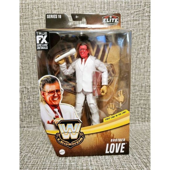 WWE Elite Legends Series 19 Brother Love Target Exclusive Brand-new Sealed WWF - Picture 1 of 6